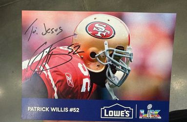 Patrick Willis Autograph