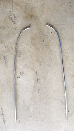 64 65 66 Mustang rag top rear chrome