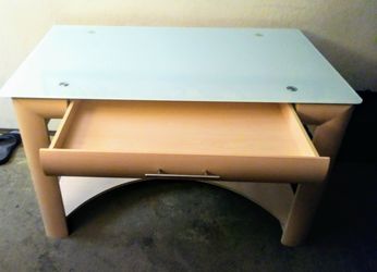 Brand new desk with filing cabinet