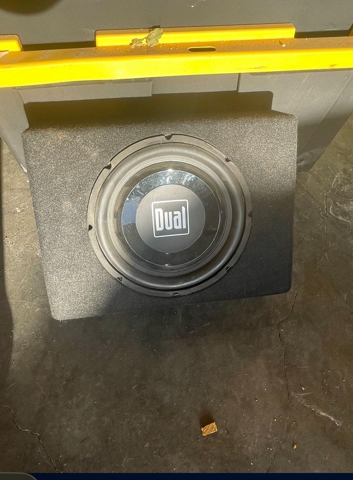 Dual TBX10A 10" Amplified Subwoofer