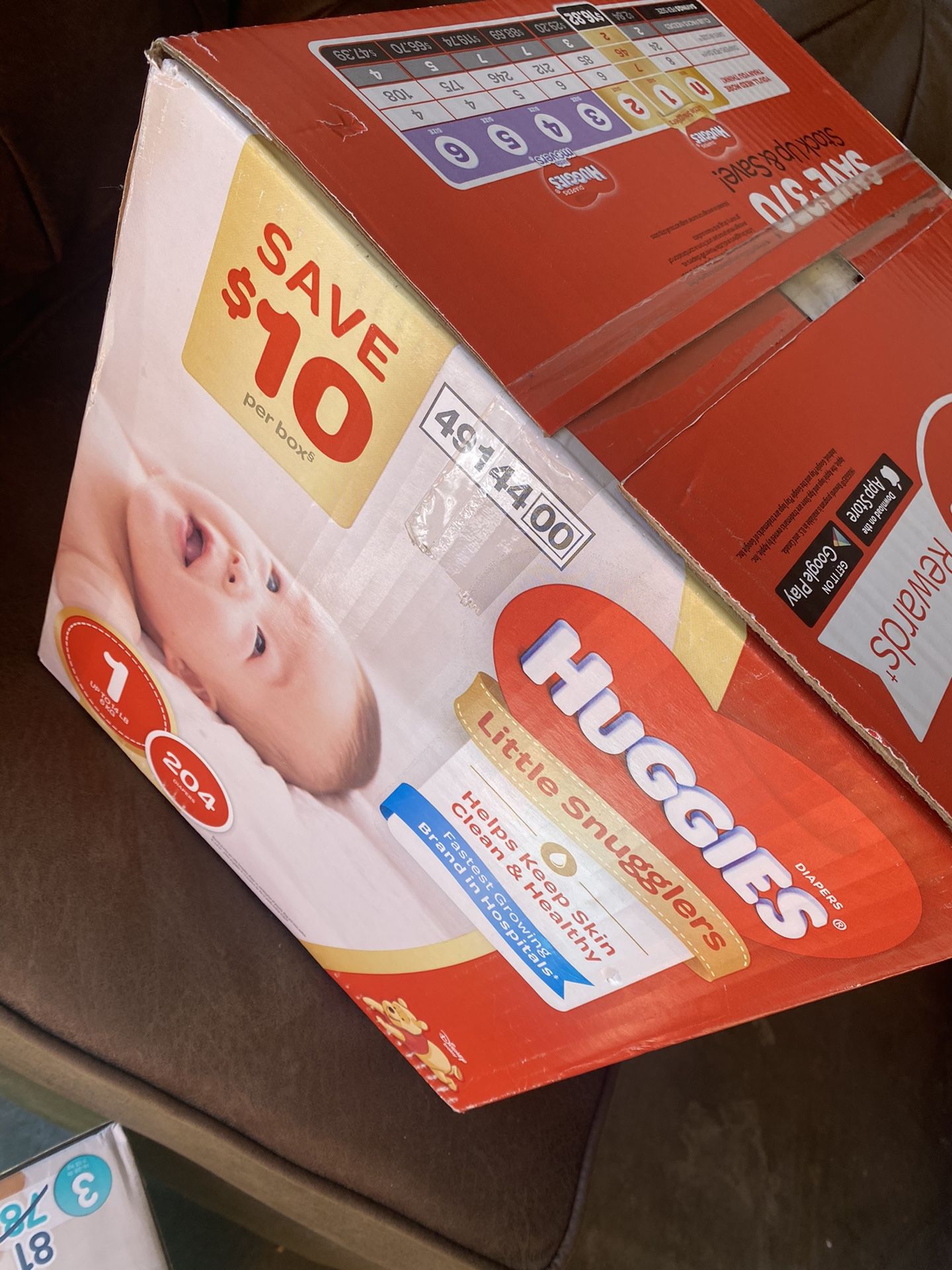 Huggies Little Snugglers Diapers ! NEW IN BOX SEALED