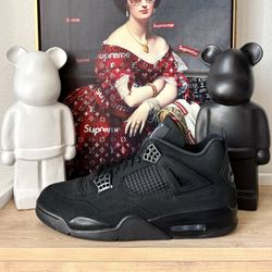 Jordan 4 Black Cat Size 6Y, 11, 12, 13