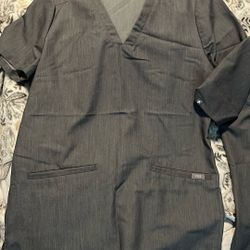 Figs Gray Small Like New 