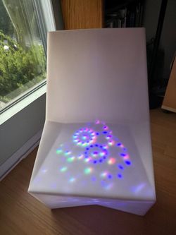 Fun light up party chair