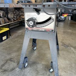 Craftsman 10” Table Saw
