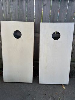 Cornhole boards (unfinished)