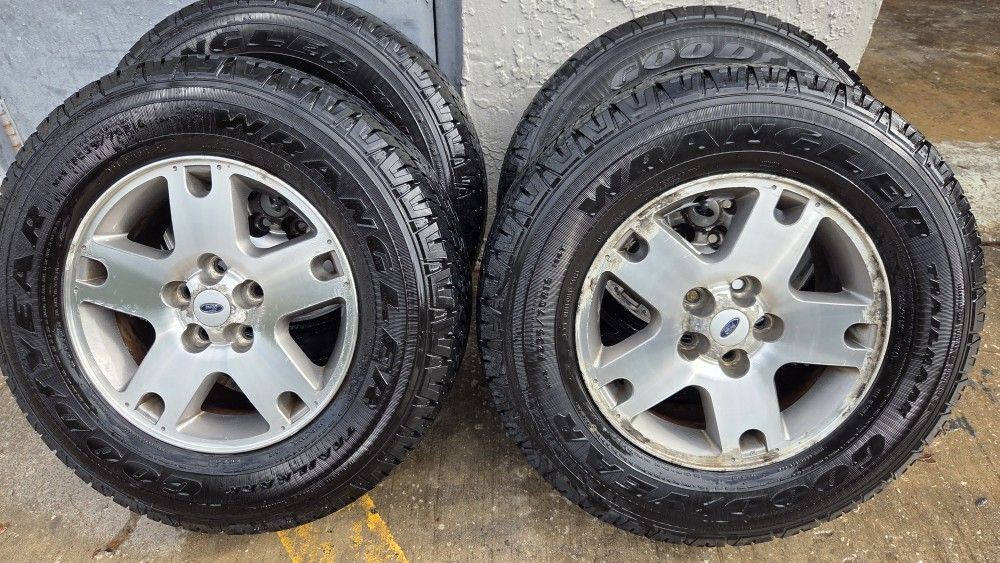 235 70 16 TIRES AND RIMS