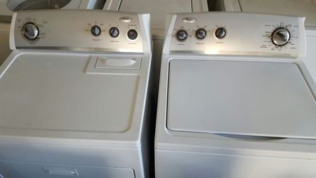 Washer and dryer