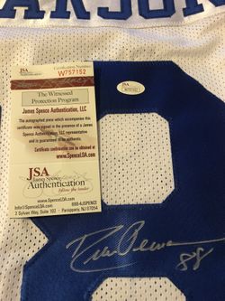 Drew Pearson Dallas Cowboys signed Stat Jersey ! JSA COA HOFER for Sale in  San Antonio, TX - OfferUp