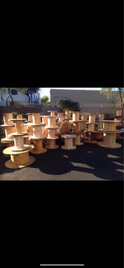 WOODEN SPOOLS