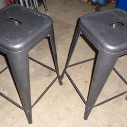 Stool - 2 Metal Stools