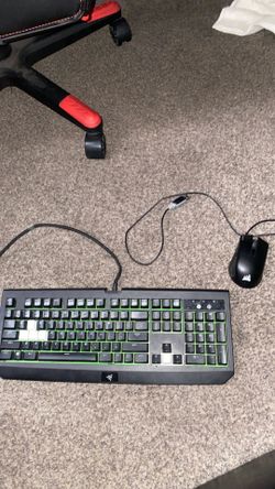 Razor keyboard and Corsair