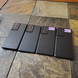 S21 Ultra Unlocked Excellent Condition ( 5 Available) 