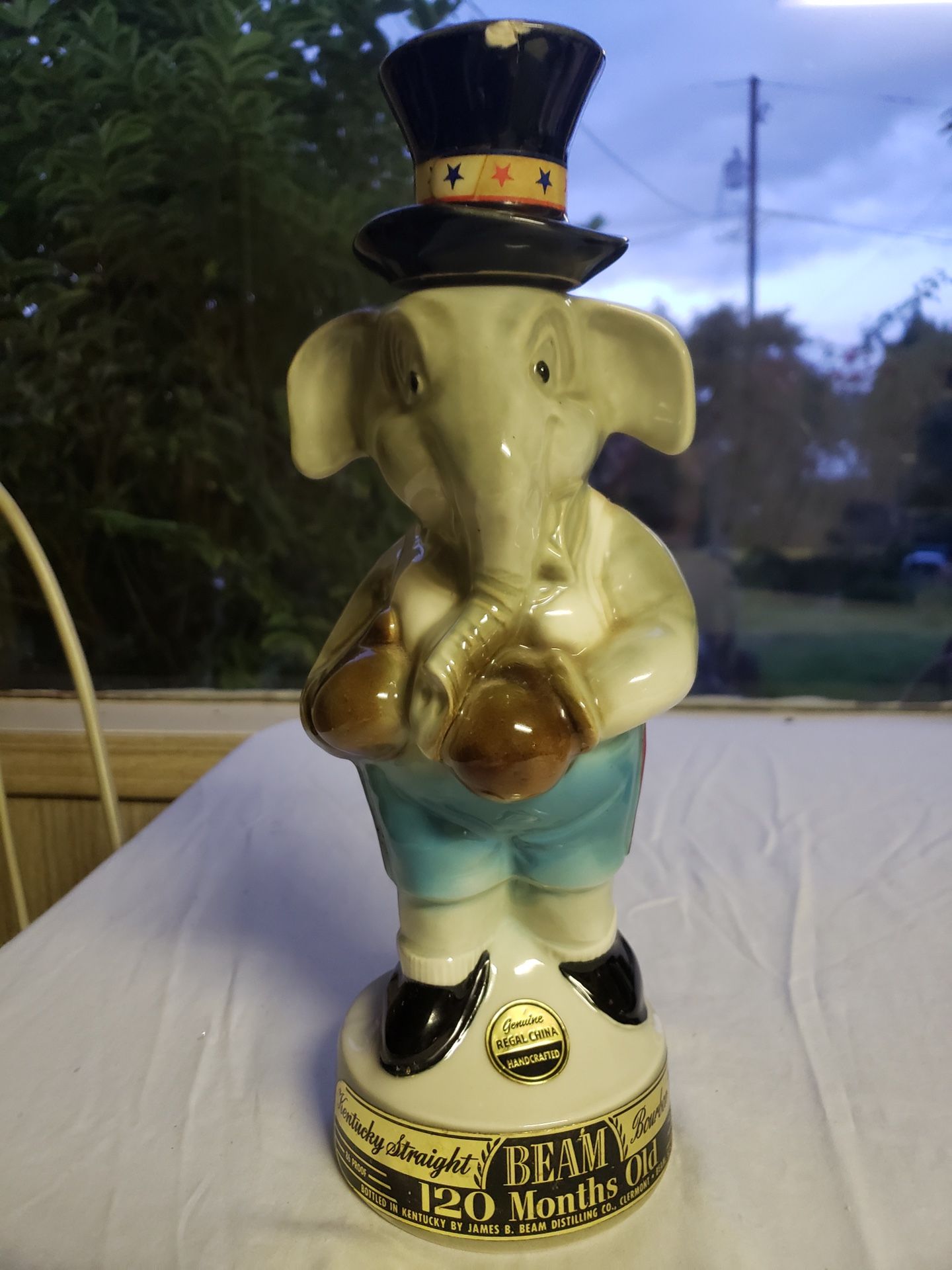 1964 Jim Beam elephant Republican Party decanter for Sale in Kent, WA