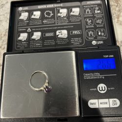 Vintage Women Ring 18K White Gold