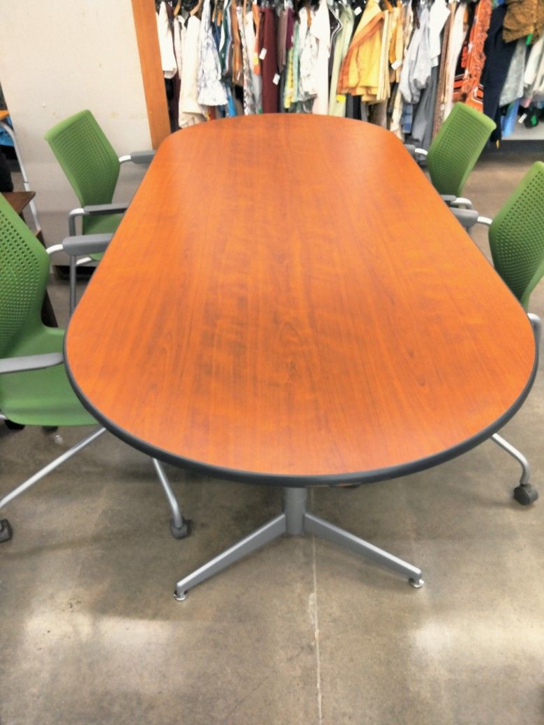 Office Table With 4 Chairs 