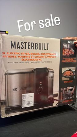 Master built Xl electric Fryer,boiler, and steamer