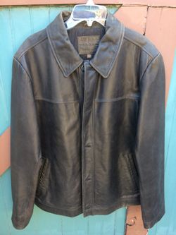 MERONA Men’s Leather Jacket - Large