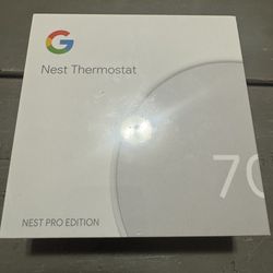 Nest pro. Thermostat. With base