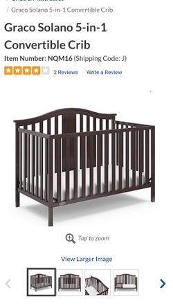 Graco Solano 5-in-1 Convertable Crib