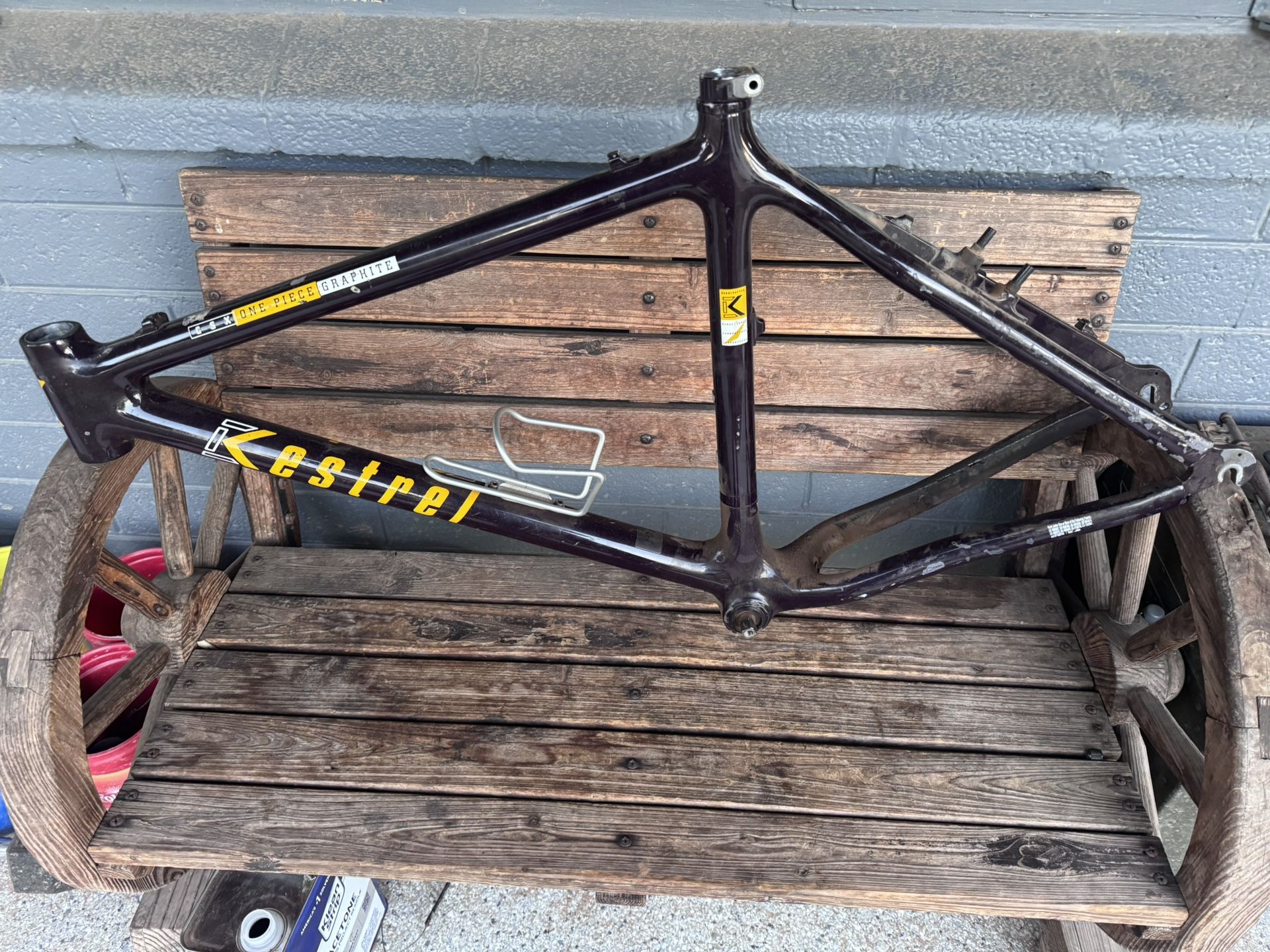 Kestrel 26” Graphite Mountain Bike Frame