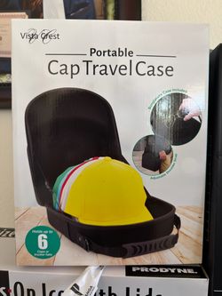 ta Crest Portable Cap Travel Case With Handle