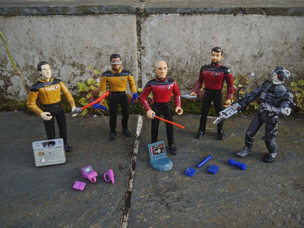Star Trek TNG figures
