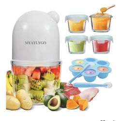 Baby Food Maker & Food Processor, Upgraded 14-in-1 Baby Food Blender, Puree Maker, Puree Grinder for Fruit, Veggies, Meat, Baby Feeding Essentials, Sh