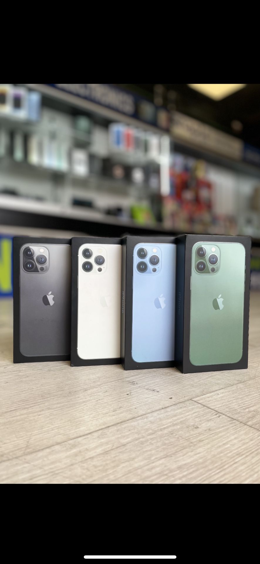 iPhone 13 Pro Max (Unlocked) (Take It Home In Payment/ llévatelo a casa en pagos) 