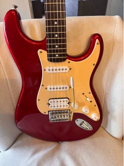 Squier Stratocaster guitar by Fender