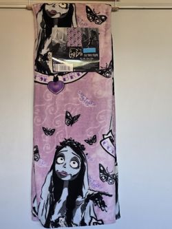 👰‍♀ Tim Burton's Corpse Bride Blanket 👰‍♀ 
