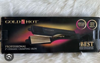 Gold N Hot Professional 2" Ceramic Crimping Iron
