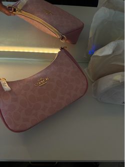 Pink coach bag