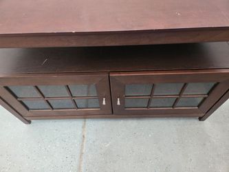 TV or display cabinet. Free.