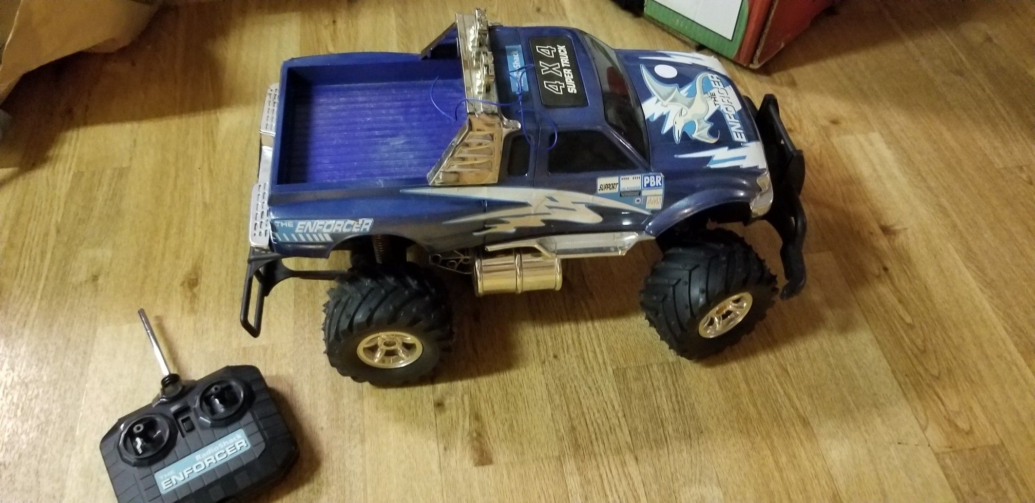 The enforcer/remote control truck