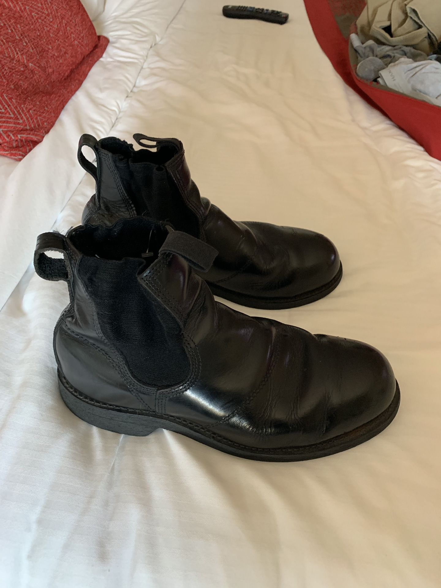 Navy Molder / LOX Addison Steel Toe Boots