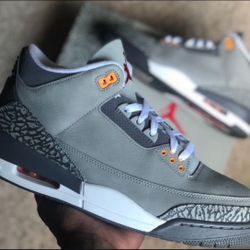 Jordan 3 Cool Grey 