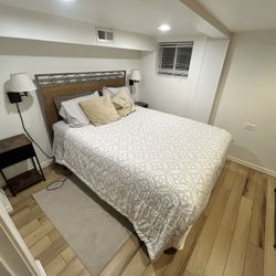 Queen Bed & Mattress 