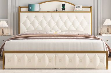 Queen size bed frame