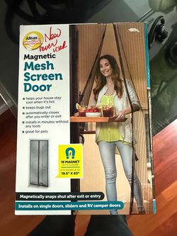 Mesh Screen Door