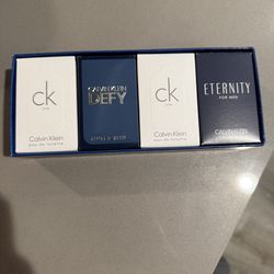 (New) Calvin Klein Men’s Fragrance collection