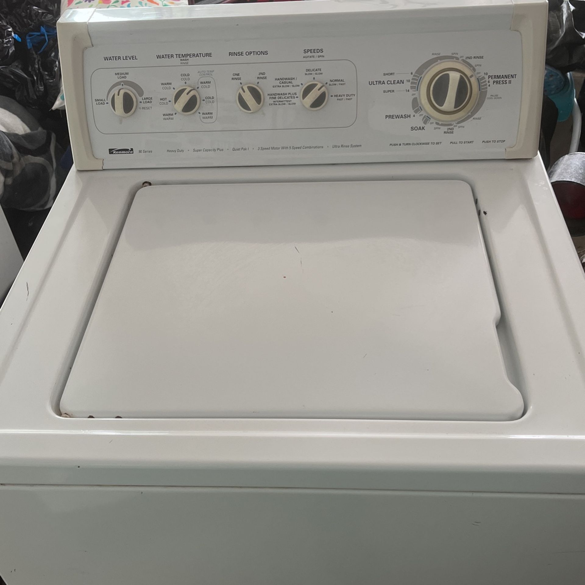 Washer And Dryer Set 