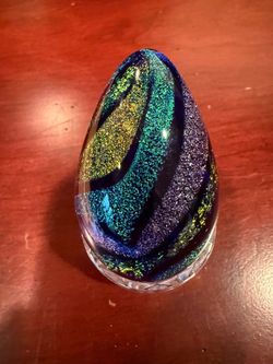 Glass Eye Studio 97 Paperweight Apprix. 2 1/2”