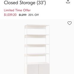 West Elm Bookshelves 