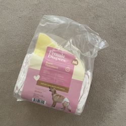 Dog Female Diapers Medium 
