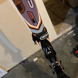 Salomon X-Wing Charger 160cm 120-74-102 r=15.3m Skis Salomon Z11 Bindings 