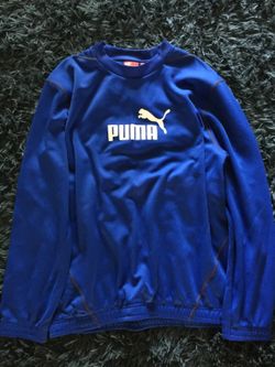 Puma sweat shirt 100% polyester xl