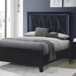 New Luxury Queen LED Platform Set (4) Pcs