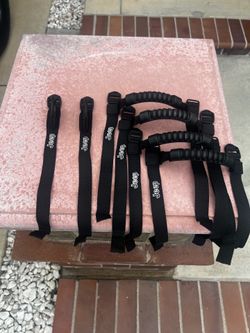 Jeep Grab handles + Wardrobe hanger holder