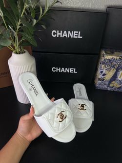 Chanel sandals size 8 available